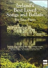 Irelands Best Loved Songs & Ballads piano sheet music cover